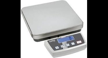 Kern DE 6K1D DE 6K1D Pakketweegschaal Weegbereik (max.) 6 kg Resolutie 1 g, 2 g werkt op het lichtnet, werkt op batterijen, werkt op een accu Zilver