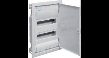 Hager VU24NC Distributiekast Inbouw (in muur) Aantal groepen: 24 Aantal rijen: 2 Inhoud: 1 stuk(s)