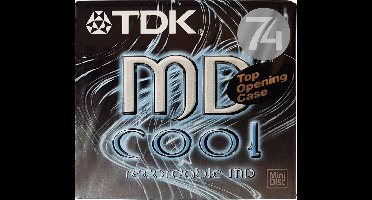 TDK 74 MD Cool recordable minidisc