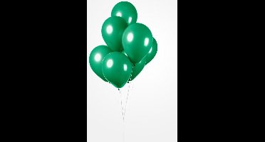 25 Ballonnen Groen, 30 cm , 100% biologisch afbreekbare Ballonnen, Helium geschikt, Verjaardag, Feest, Kerst