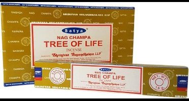 Satya Nag Champa Tree of Life wierook 12 x 15 gram