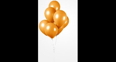 25 Ballonnen Oranje, 30 cm ,100% biologisch afbreekbare Ballonnen,  EK, Helium geschikt, Verjaardag, Feest, Koningsdag, Voetbal