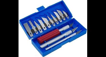 16 delige scalpel set - professionele modelleermessen