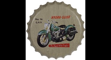 Bierdop/kroonkurk Motorbike Hydra Glide