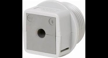 Icotek QVT 32 Kabeldoorvoering Deelbaar Montagegat: M32 Polycarbonaat Grijs 1 stuk(s)