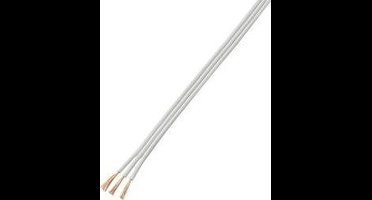 TRU COMPONENTS 1566989 Draad 3 x 0.75 mm² Wit 20 m
