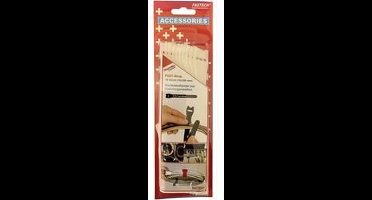 FASTECH® 803-010 Klittenband kabelbinder Om te bundelen Haak- en lusdeel (l x b) 300 mm x 16 mm Wit 10 stuk(s)