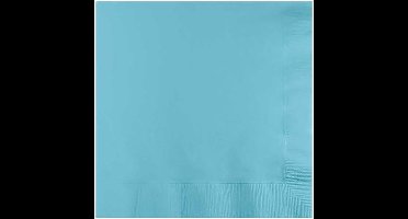 Witbaard Servetten Pastel Blue 33cm Papier 20 Stuks