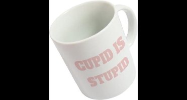 Fisura Mok Cupid Is Stupid 350 Ml Keramiek Wit