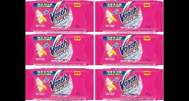 Vanish - Super Bar - Super Zeep - Vlekverwijderaar - 6 x 75 G - Voordeelverpakking