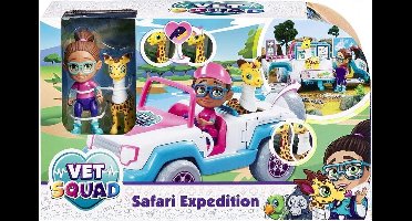 Vet Squad Voertuig Set - 4x4 & Yara - Speelset - Goliath