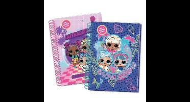 LOL Surprise! Notitieboekjes (2 stuks) - met surprise!