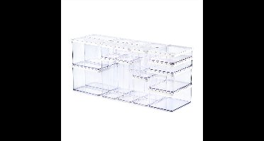 Rotho LOFT - set premium bewaarbussen 24-delig - luchtdicht - vaatwasmachinebestendig - wit