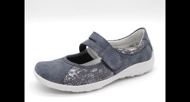 Remonte Dames Bandschoen - R3510-13 Jeansblauw - Maat 39