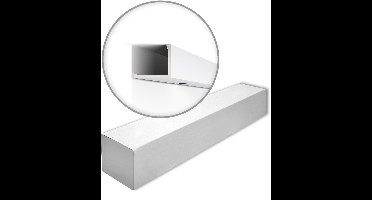 NMC L2-box ARSTYL Noel Marquet 1 doos 3 stukken Afdeklijst Lijstwerk modern design wit | 6 m