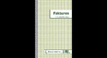 Exacompta 10x Facturen 21x13,5cm 50 blad doorschrijfpapier dupli Nederlandstalig - - 23282X