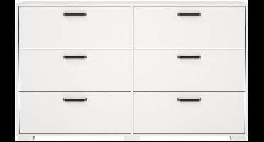 Giga Living Ladekast Sofia - Wit - 139x40x83cm