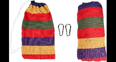 Benson hangmat - Rood/Geel/Groen