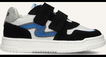 Develab 44433 Sneakers Jongens - Leren Sneaker - Zwart - Maat 27