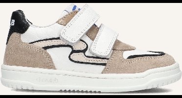 Develab 44439 Sneakers Jongens - Leren Sneaker - Wit - Maat 29