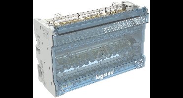 Legrand - Verdeelklem 4P 125A - 15 Aansluitingen Met Schroeven - 26K - 400409