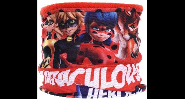 Miraculous / Lady Bug omkeerbare fleece sjaal