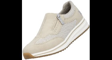Rieker dames instappers beige - Extra breed