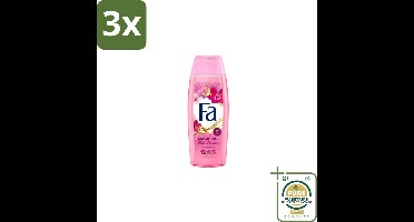 3 x Fa – Douchegel – Magic Oil Pink Jasmine – 250 ml - Grootverpakking - Douchegel - Roze Jasmijn - Magic Oil - Luxe Douche - Bloemige Geur