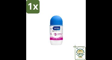 1 x Sanex – Deo Roll-on – BiomeProtect Dermo Anti-Irritation – 50 ml- Gevoelige Huid - Anti-irritatie - Huidmicrobioom - Deodorant Roller - Alcoholvrije Deodorant