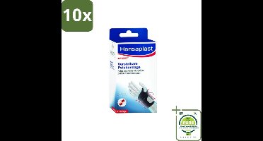 10 x Hansaplast – Sport Polsbandage – Verstelbaar – Universele Maat - Grootverpakking - Polsbandage - Sportpolsbandage - Verstelbare Polsbandage - Polssteun - Polsbescherming