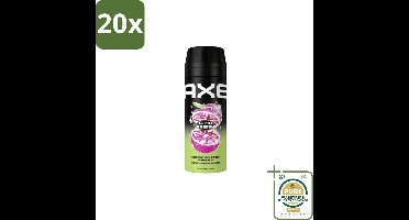 20 x Axe Deodorant Bodyspray Epic Fresh 150 ml - Grootverpakking - Axe Deodorant Spray - Epic Fresh - Zweetgeur Bestrijding - Frisheid - Energie