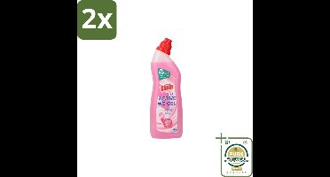 At Home Clean – Toiletreiniger – 3-in-1 Formule – 750 ml - Voordeelverpakking - 2 stuks - Ontkalken - Frisheid