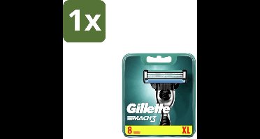 Gillette – Mach3 – Scheermesjes – 8 mesjes - 1 stuk