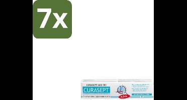 7 x Curasept – Tandpasta – ADS 705 CHX 0,05% – 75 ml - Tandpasta - Antibacteriële Tandpasta - Chloorhexidine - Tandvleesbescherming - Plaquevoorkomend