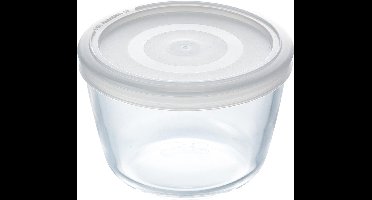 Pyrex ronde schaal 0,6 L (Ø 12 cm) met vershouddeksel