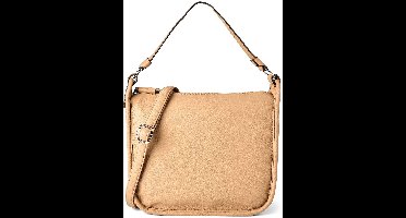TOM TAILOR schoudertas Evann Hobo Bag Camel Lichtbruin