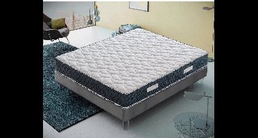 Traagschuim Matras – Memory Foam Matras – Orthopedisch Matras – Stevig Matras – Comfort Matras – 120x200 cm – 21 cm Hoog – Extra Stevig (8/10) – 11 Comfortzones – Ademend – 100% Made in Italy