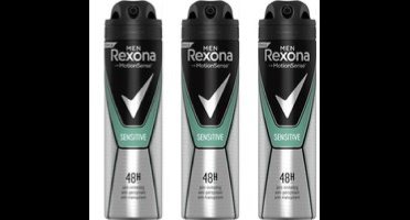 Rexona Deo Spray Men – Sensitive 3 x 150 ml