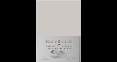Excellence Jersey Split Topper Hoeslaken - Litsjumeaux - 180x200/210 cm - Sand