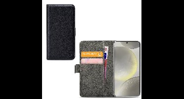 Mobilize Telefoonhoesje geschikt voor Samsung Galaxy S26 Hoesje | Mobilize Classic Gelly Wallet Bookcase Portemonnee | Pasjeshouder voor 2 Pasjes | Telefoonhoesje voor Pinpas / OV Kaart / Rijbewijs - Zwart