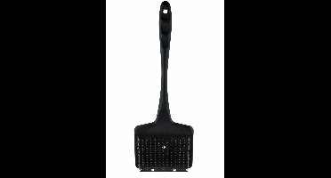 alpina BBQ Borstel met Schraper - Schoonmaakborstel - BBQ Accessoires - Grillborstel - Barbecue - Zwart