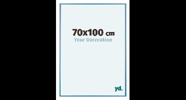 Your Decoration - Fotolijst 70x100 cm - Aluminium - Staal Blauw - Kent