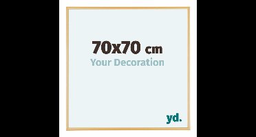 Your Decoration - Fotolijst 70x70 cm - Aluminium - Goud Vintage - Kent