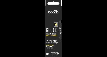 Got2b Glued 4 Brows & Edges Waterproof –Wenkbrauwgel - Langdurige Hold – Transparent - Vegan Formule - 15 ml