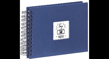 Spiraal Album Fine Art17X22/50 blauw