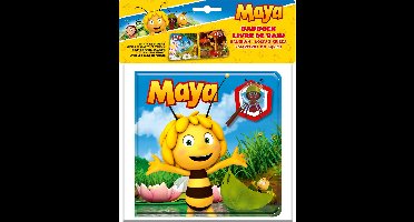 Maya de Bij - Badspeelgoed - Badboek - Spelen & Zoeken in Bad - Waterbestendig Babyboekje