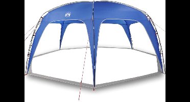 vidaXL - Partytent - waterdicht - azuurblauw