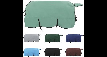 vidaXL - Paardendeken - Bijzondere - Groen - Polyester