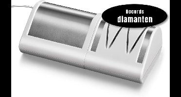 Core® Elektrische messenslijper - Messenslijper - Messenslijpers - Messenslijper elektrisch - Wit -24cm x 19cm x 9 cm; 0.85 kg