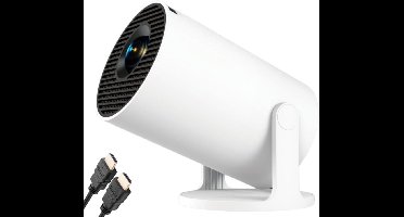 Core® Draagbare beamer - Beamer - Projector - Mini Beamer - Wit -10cm x 9cm x 16cm